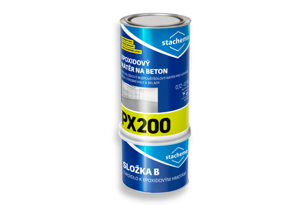 PX200 / SINEPOX S 2636 BE dvousložkový epoxidový nátěr na beton 5kg (vč. tužidla) - šedý RAL 7040