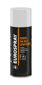 EUROSPRAY BARVA NA SPOTŘEBIČE akrylátová / 1002 bílá polomat - 400 ml