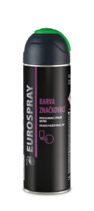 EUROSPRAY BARVA ZNAČKOVACÍ / červená fluorescentní - 500ml