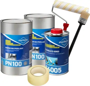 PN100 Barva na podlahy, garáže RAL 7045 (šedá) SET