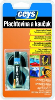 CEYS speciál plachtovina a kaučuk 7ml + 4 záplaty 7ml