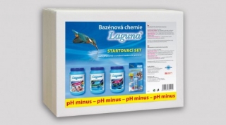 Laguna startovací set - Triplex, pH plus, šok, tester